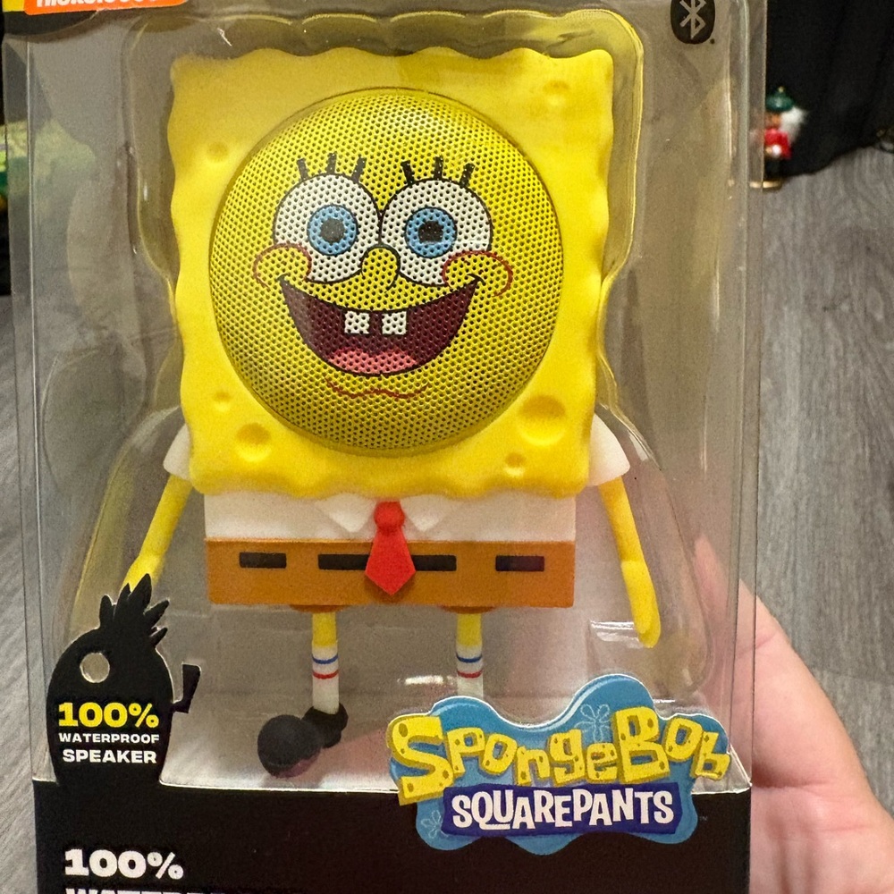 SpongeBob SquarePants Yellow Waterproof Speaker